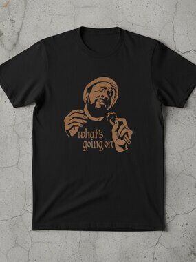 Vintage Marvin Gaye “What’s Going On” Graphic T-Shirt | Classic Soul Music Tee